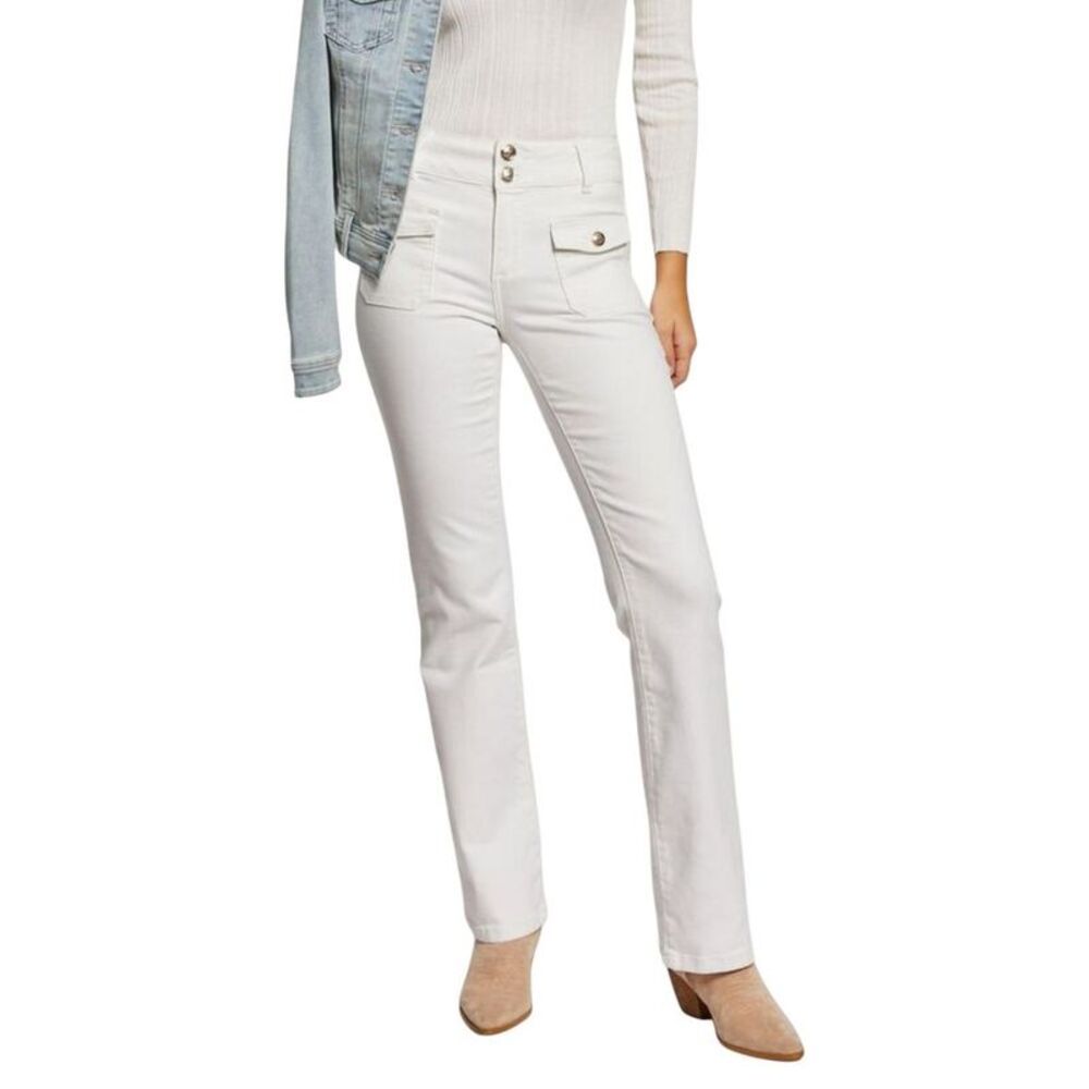 Morgan De Toi Beige Cotton Skinny Women's Jeans